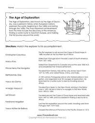 Bring the age of exploration into the 21st century with this ancestry activity! Age Of Exploration Worksheet Age Of Discovery Social Studies History Worksheets Social Studies Homeschool Worksheets