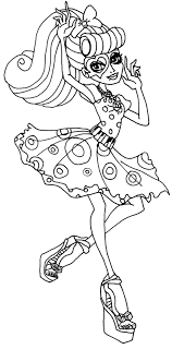 Ausmalbilder Monster High Kostenlos Malvorlagen Windowcolor