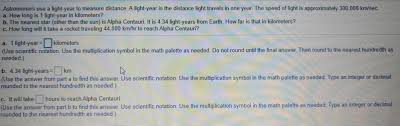 In one year (365.25 days) that is equivalent to 5,869,713,600,000 miles. Solved Astronomers Use A Light Year To Measure Distance Chegg Com