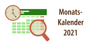 Dieser monatskalender kann in a4 oder letter gedruckt werden. Monatskalender 2021 Als Excelvorlage