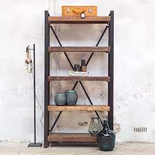 Whether you are a beginner or a seasoned pro, industrialfurnitureworld.com is your best choice. Industrial Storage Bookcase Metal Wood 100 Cm Storage Shelving Unit Metal Amazon De Home Kitchen