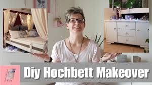 You can get away from the chaos of everyday life for. Hochbett Makeover Diy Betthimmel Kommode Gestalten Und Einraumen Youtube