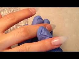 When it comes to acrylic nails, there are so many myths that the head is spinning around. Pretty Simple To Stiletto Acrylic Nails Full Set Youtube