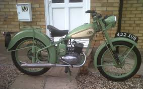Image result for Green 1951 Motorcycle