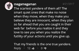 Wait, you're reading another trope? Yandere Quotes Aphrodite Inspirational Quote