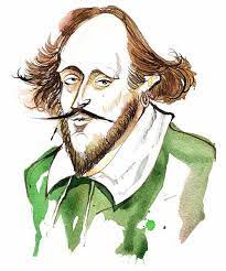Literature without shakespeare is like an aquarium without fishes. English Playwright And Poet William Shakespeare Caricature Beruhmte Kunstdrucke Fur Deine Wand