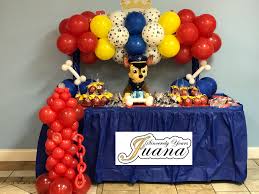 Paw Patrol Candy Table And Decor Paw Patrol Birthday Party Paw Patrol Party Decorations Paw Patrol Birthday