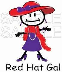 Image Result For Red Hat Ladies Clip Art Red Hat Ladies Red Hat Society Red Hats