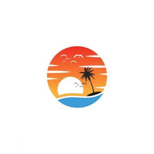 Beach Sunset Logo Design Vector Icon Element Logo Icons Beach Icons Sunset Icons Png And Vector With Transparent Background For Free Download Matahari Terbenam Pantai Seni Vektor Ikon Instagram