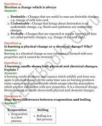 Selina Concise Chemistry Class 7 Icse Solutions Chapter 2 Physical And Chemical Changes Ncert Books Icsesolution Chemistry Class Chemical Changes Chemistry