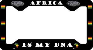 dna africa license plate frame tag holder custom license plate frames license plate frames plate frames pinterest