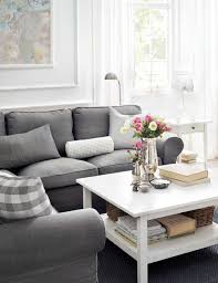 Modular storage, sofa beds and seating units with secret compartments are just a few ways you can clear up space and stretch out to relax. 14 Surprisingly Chic Ikea Living Rooms Romantic Living Room Ikea Living Room Furniture Ikea Living Room