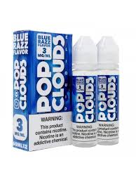 Blue Razz Pop Clouds E Liquid 120ml