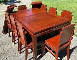 Wood kitchen & dining room tables : Vintage Wood Dining Table In Dining Furniture Sets For Sale Ebay