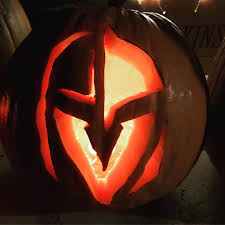 Vegas golden knights logo is a digital graph that can be used for various crochet techniques, such as c2c, mini c2c, sc, hdc, dc, tss, bobble stitch. My Attempt At A Golden Knights Pumpkin Goldenknights