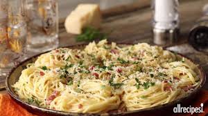 How To Make Spaghetti Alla Carbonara Pasta Recipes Allrecipes Com Youtube Italian Recipes Traditional Italian Recipes Italian Recipes Authentic