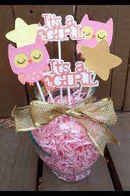Peach Owl It S A Girl Baby Shower Decorations It S A Girl Table Decorations Owl Ta Girl Baby Shower Centerpieces Owl Baby Shower Girl Baby Shower Decorations