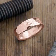6mm 14k Rose Gold Mens Wedding Band Hammered Polished Etsy Mens Gold Wedding Band Mens Wedding Bands Hammered Mens Yellow Gold Wedding Bands