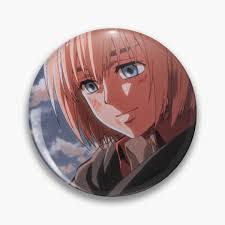Good smile company attack on titan nendoroid armin arlert rerelease (4580416908429). Armin Arlert Pins And Buttons Redbubble