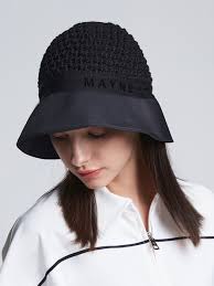 포트메인]KELLY STRAW BUCKET HAT