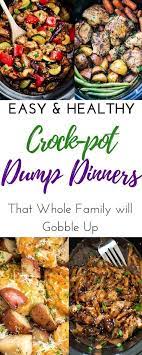 Easy Healthy Slow Cooker Recipes The Family Will Love For Your Crock Pot Healthy Slow Cooker Slow Cooker Recipes Healthy Crockpot Recipes Easy