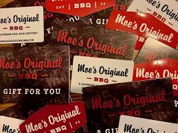 Simply hand over the plastic card to a cvs. Moe S Gift Card Moe S Original Bbq