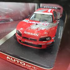 AUTO art 118 Xanavi NISMO R34 GT-R 23 2003JGTC GT500 Champion（Round 8  Suzuka）美品 未展示 暗所保管