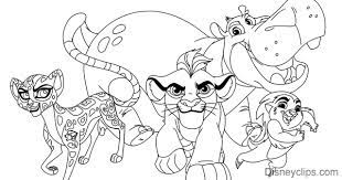 23 the lion guard pictures to print and color. The Lion Guard Coloring Pages Disneyclips Com