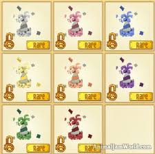 New Year S Party Hat Animal Jam Rare Animaljam Items Newyear Spartyhat Rares Animal Jam Animal Jam Play Wild Animal Jam Game