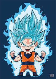Info alpha coders 1135 wallpapers 1799 mobile walls 130 art 158 images. Goku Super Saiyan Blue Chibi Origamigne Shop