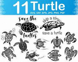 This turtle monogram svg is high quality and perfect to use with your cricut machine. Svg Files For Cricut Turtle Clipart Files Png Dxf Turtle Silhouette Sea Turtle Svg Bundle Eps Sculpting Forming Metalworking Decotazeen Com