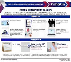 Menteri kewangan, lim guan eng berkata ia termasuk rm150 juta untuk semua program pembangunan dan peningkatan kemahiran. Geran Khas Prihatin 2 0 Sumbang Dana Rm 3 Ribu Bantu Usahawan Pks Yang Terjejas