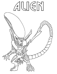In this set of free and unique coloring pages, they come in quirky, horrid, absurd or sometimes even ghostly shapes to give fuel to your imagination. Scary Alien Coloring Page Free Printable Coloring Pages For Kids