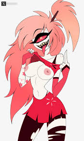 Rule 34 - Cherri Bomb (hazbin Hotel) Cyclops Flashing Flashing Breasts Hazbin  Hotel Lifted By Self Looking At Viewer Medium Breasts Middle Finger Naughty  Face One Eye Pale Skin Pink Hair Ponytail