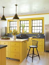 Bright Yellow Kitchen Connecticut Farmhouse Designed By Architect Rafe Churchill Yellow Kitchen Decor Yellow Kitchen Designs Farmhouse Style Kitchen