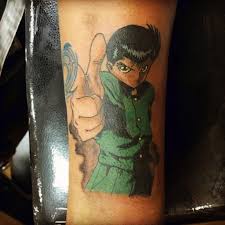 The tattoo is a secret weapon produced in the arms race between america and the serinistan kingdom. Yuyuhakusho In Tattoos Search In 1 3m Tattoos Now Tattoodo