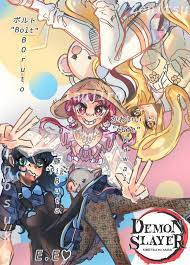 Demon slayer characters as kawai girls Toxic bubbles - Illustrations ART  street