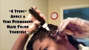 Semi permanent hair dye black magic on alibaba.com and select the finest ones. 6 Steps How To Apply A Semi Permanent Hair Color Dye Rinse Youtube