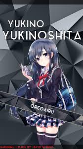 Feel free to send us your own wallpaper and we will consider adding it to. Yukino Yukinoshita Wallpaper By Harunimu On Deviantart