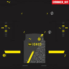 Celebrated throughout the footballing world for their quick, creative and exciting style of play, borussia dortmund are one of germany's most historic clubs. Kit Borusia Dortmund 3rd 20 21 Wepes Kits