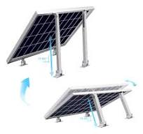 Amazon.com: 2 Pack Adjustable Solar Panel Mounting Brackets ...