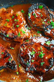 Balsamic Honey And Mustard Pork Chops Closet Cooking Pork Recipes Pork Chop Recipes Crockpot Pork Chop Recipes Baked