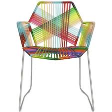 Moroso Home Tropicalia Chair With Armrests 999 Liked On Polyvore Featuring Home Furniture Chairs Accent Woven Chair Colorful Furniture Colorful Chairs