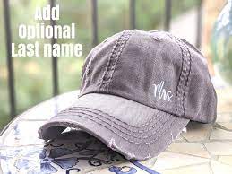Mrs Hat Mrs Baseball Cap Mrs Hat With Mrs Mrs Etsy Baseball Cap Distressed Baseball Cap Kids Baseball Caps