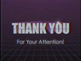 Images, gifs and videos featured seven times a day. Thank You For Your Attention By Joe Mayo For Appdirect Design On Dribbble