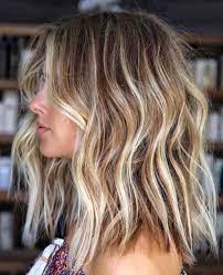 2019 Layered Color Medium Length Hairstyles Balayagehairwarm Color Hairstyles Layered Sari Balyaj Sac Rengi Fikirleri Balyaj