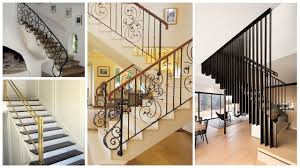 A modern stair railing, instead of something more rustic or country, outfits the staircase. Outdoor Metal Furniture Ideas 2021 L Part 2 Youtube