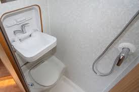 small rv trailers bathroom the fold