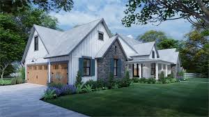 Fairytale farmhouse garage diamond kote building products. Beautiful 3 Bedroom Farm House Style House Plan 7844 Mill Creek Farm