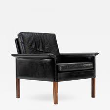 Danish modern chair and ottoman sets by price. Hans Olsen Danish Leather And Rosewood Lounge Chair By Hans Olsen